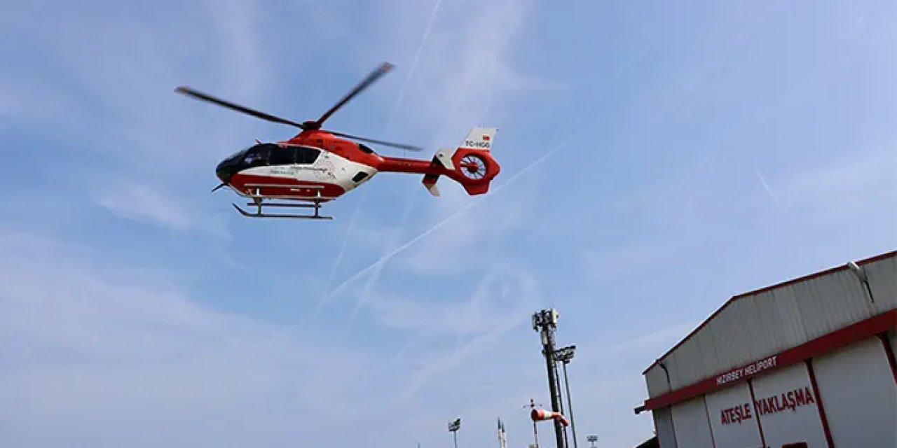 Karadeniz semalarında uçuyor! 2023 yılında yüzlerce hastanın imdadına yetişti
