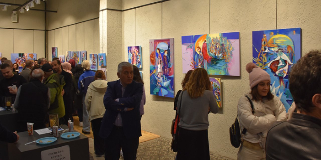 Trabzon'da 52 eserlik "Hatıra Defterim" sergisi