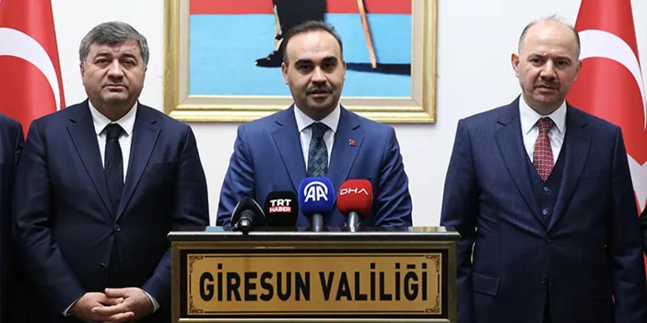 Bakan Kacır, Giresun'da konuştu! "Çok erken bir şekilde inşallah ülkemize gelecek"