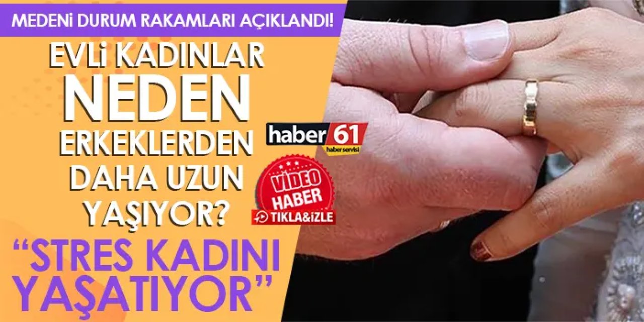 Trabzon'da  evli kadınlar neden daha uzun yaşıyor? "Stres kadını yaşatıyor"