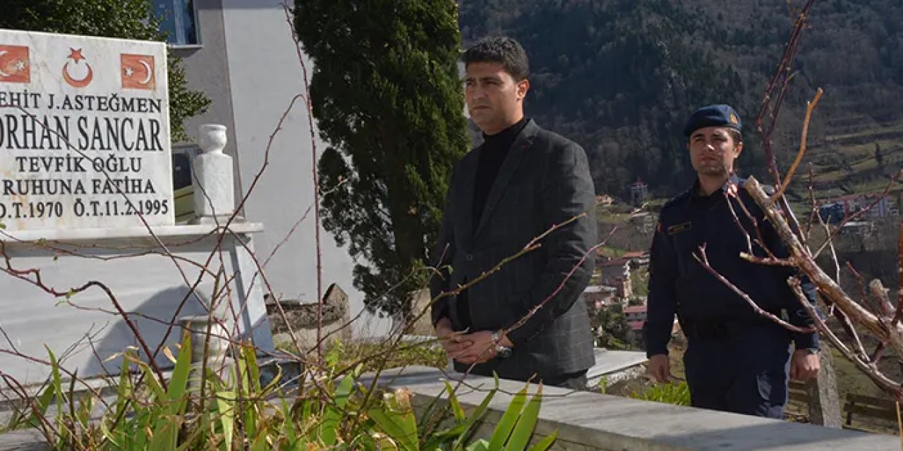 Trabzonlu Şehit Orhan Sancar anıldı