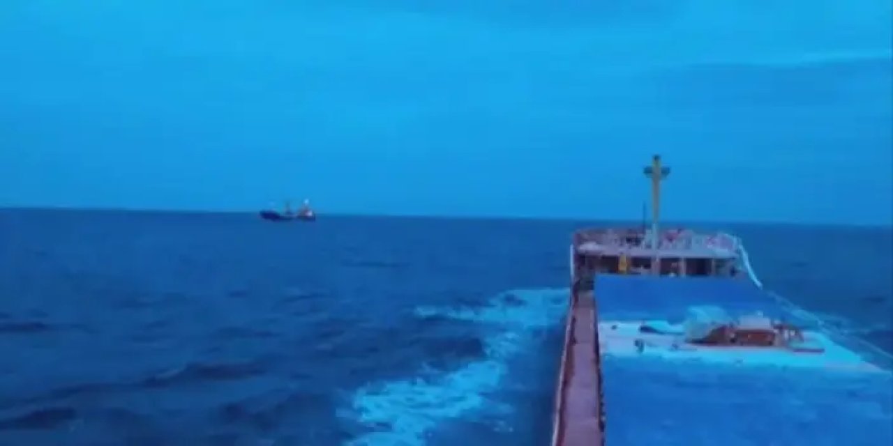 Marmara'da batan geminin son görüntüleri ortaya çıktı