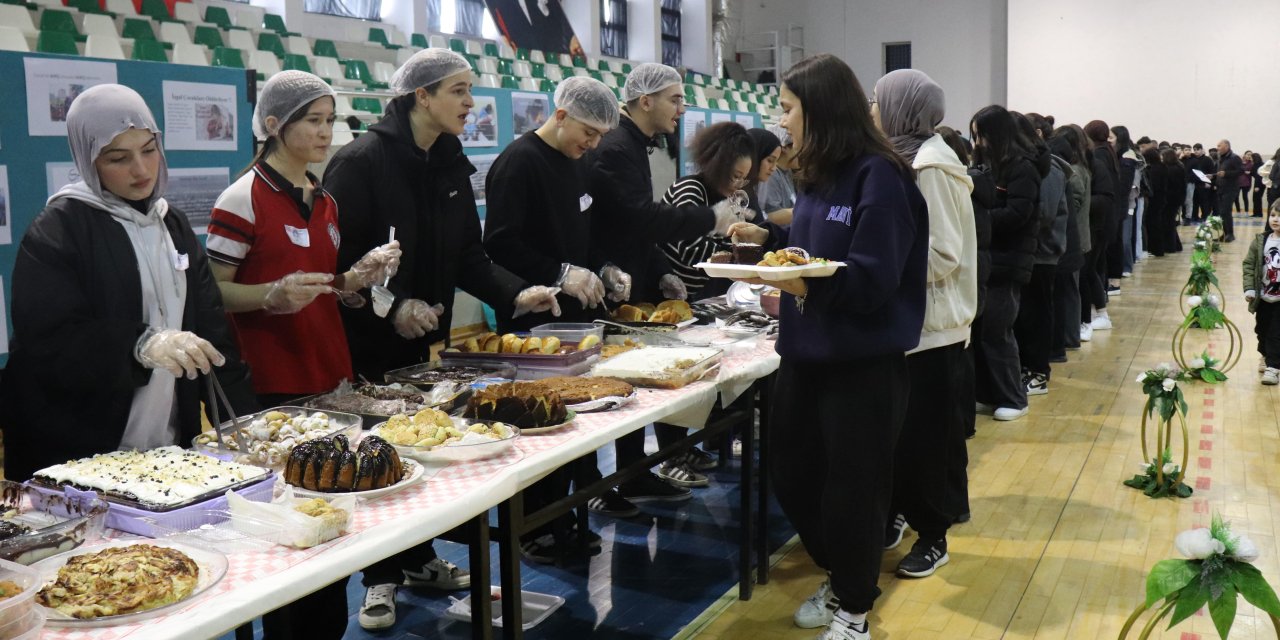 Ordu'da Filistin ve Gazze halkına destek için kermes