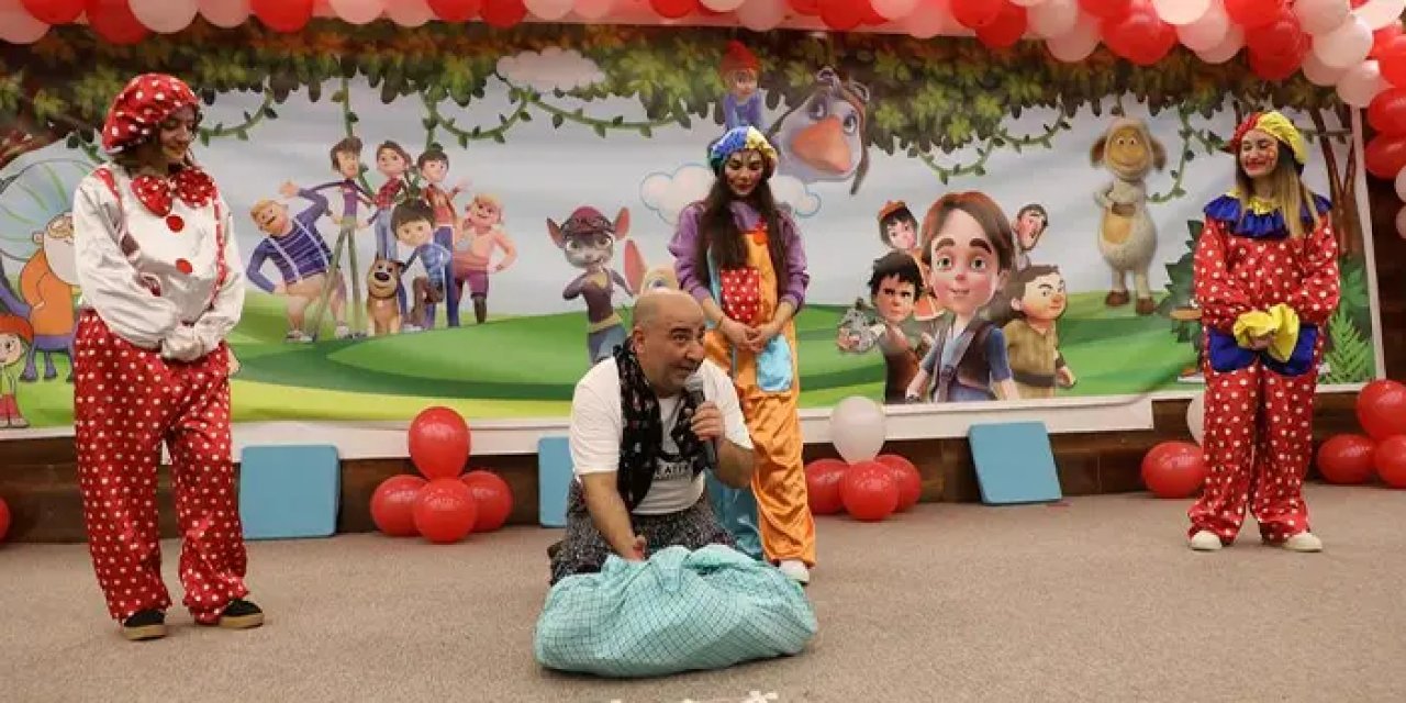 Bayburt Belediyesi çocukların yüzünü güldürdü