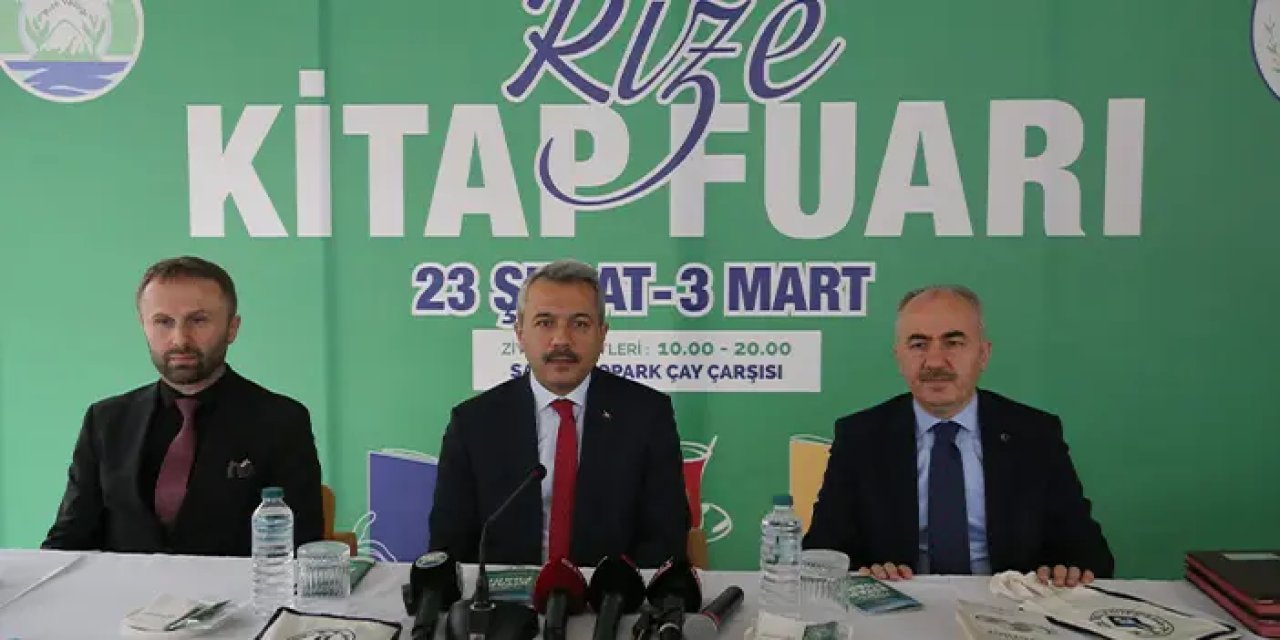 Rize'de Kitap Fuarı gerçekleştirilecek