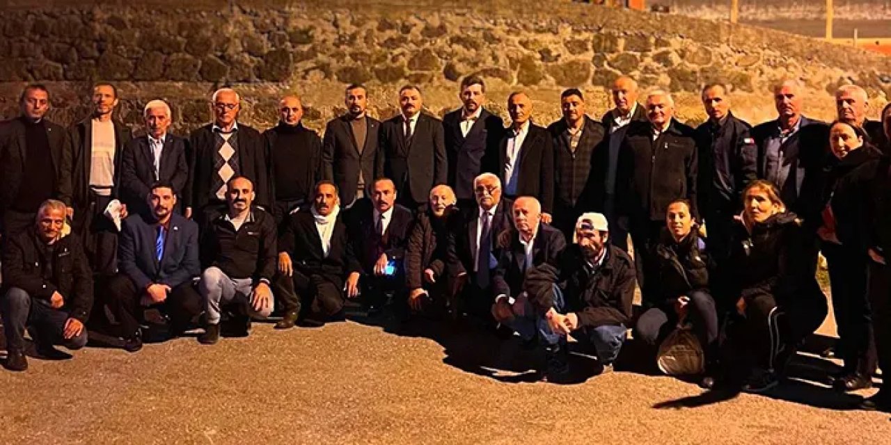 Trabzon'da Barış Öztürk, köy köy dolaşıyor! "Belediye demek 24 saat açık kapı demek"