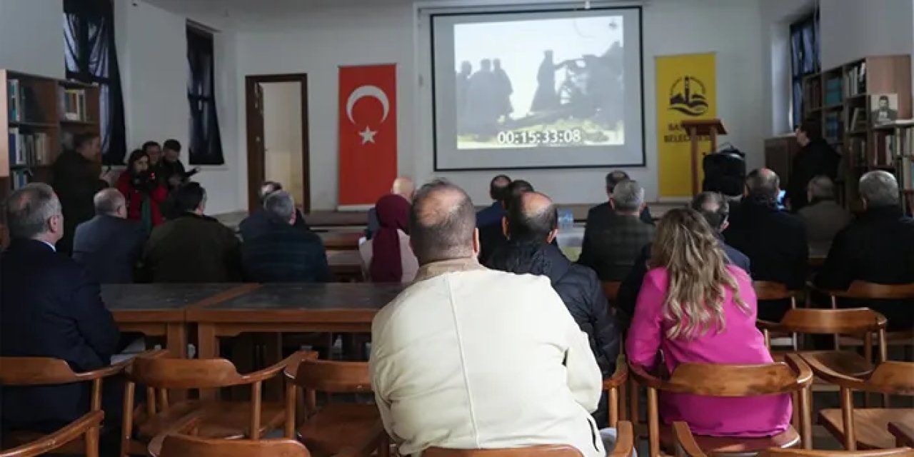 Bayburt'un kurtuluşunun 106. yıl dönümünde video gösterimi ve sergi düzenlendi