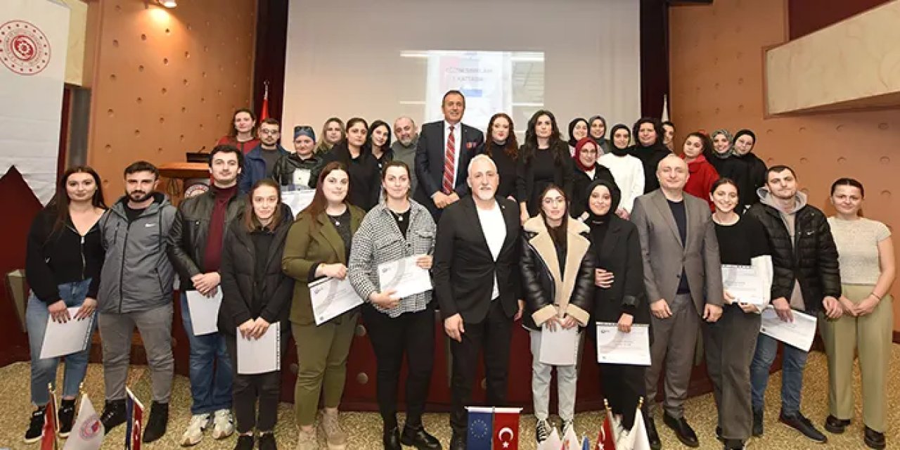 TTSO projesiyle 115 genç sertifika aldı