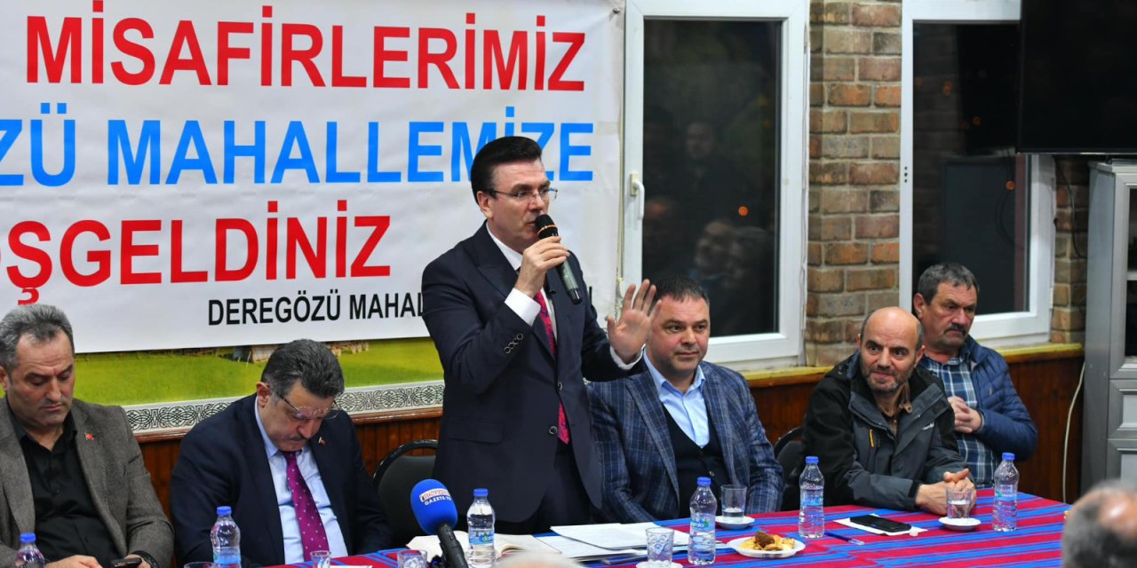 Cumhur İttifakı'na Deregözü’nde muhteşem karşılama