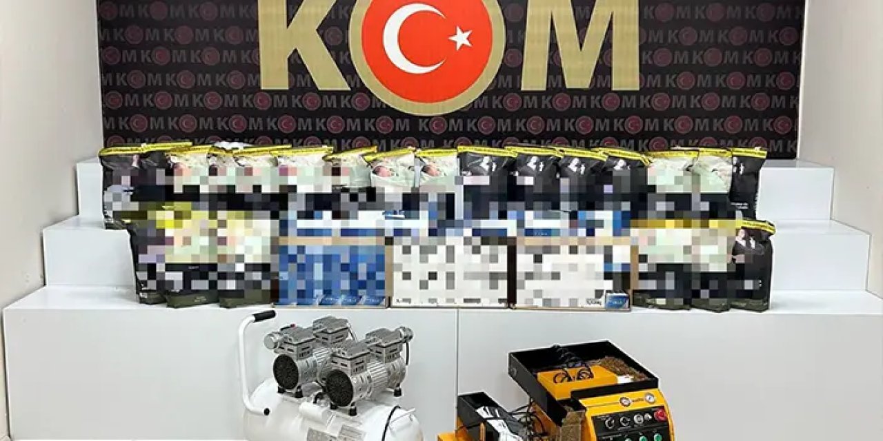 Ordu’da kaçak tütün ve mamullerine yönelik operasyon