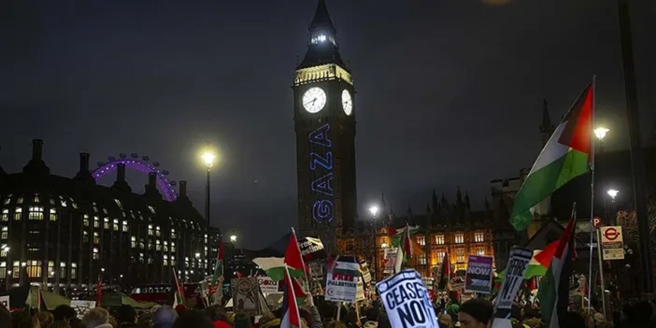 İngiltere'de flaş Filistin Gazze gelişmesi! Kabul edildi