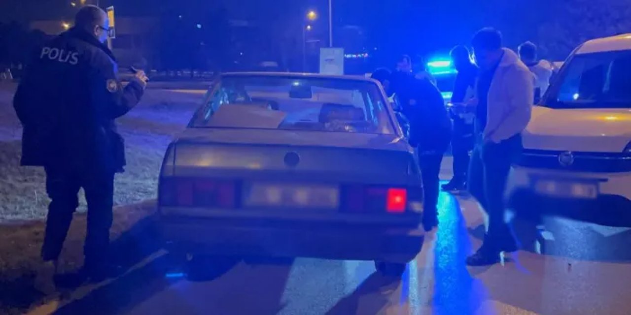 Bursa'da çocuklar polisi peşine taktı! Çaldıkları otomobil ile yakalandılar