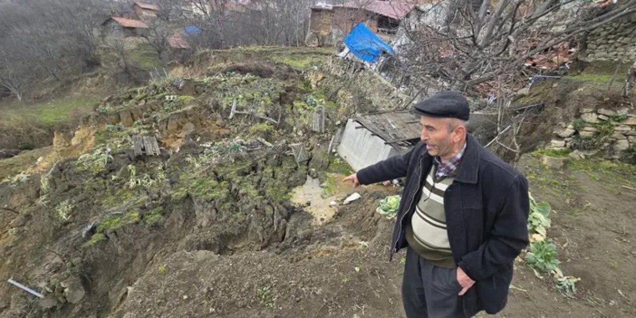 Tokat'ta heyelan sonrası çıkan su merak uyandırdı! Jeolojik inceleme başlatıldı