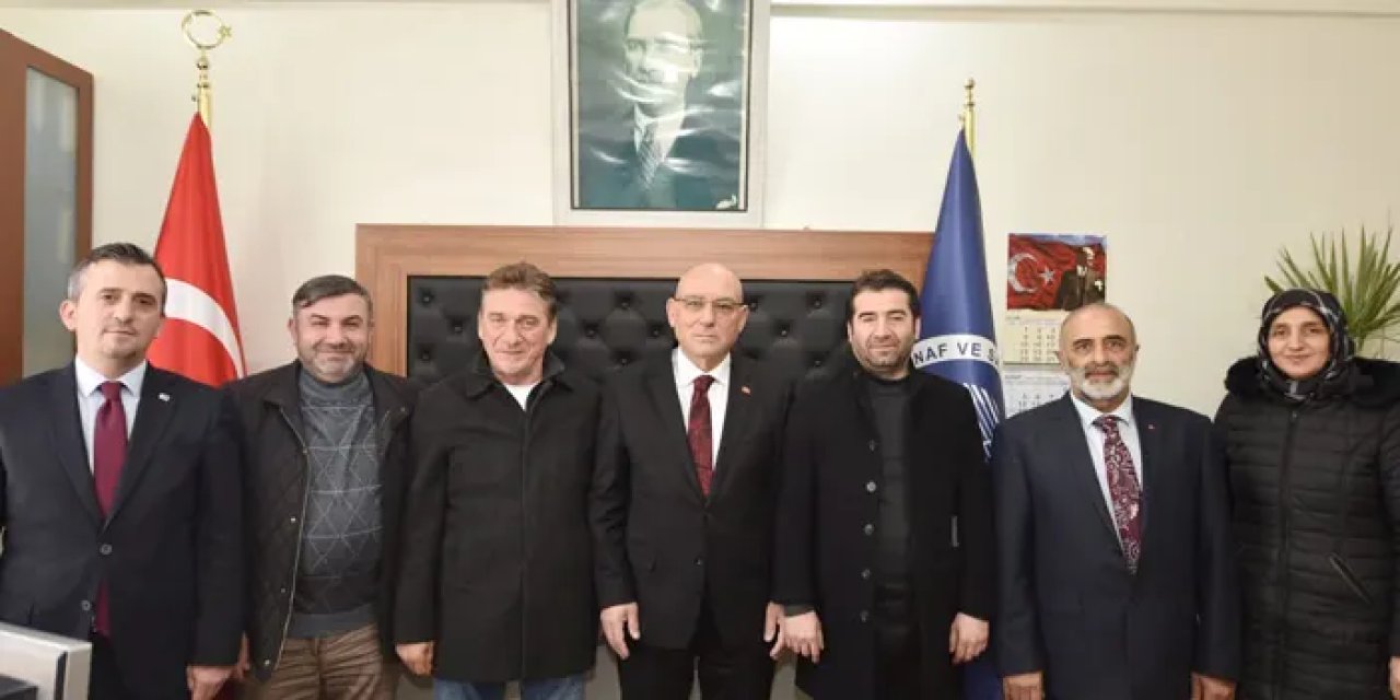 TESOB Başkanı Kara'dan Of'a ziyaret