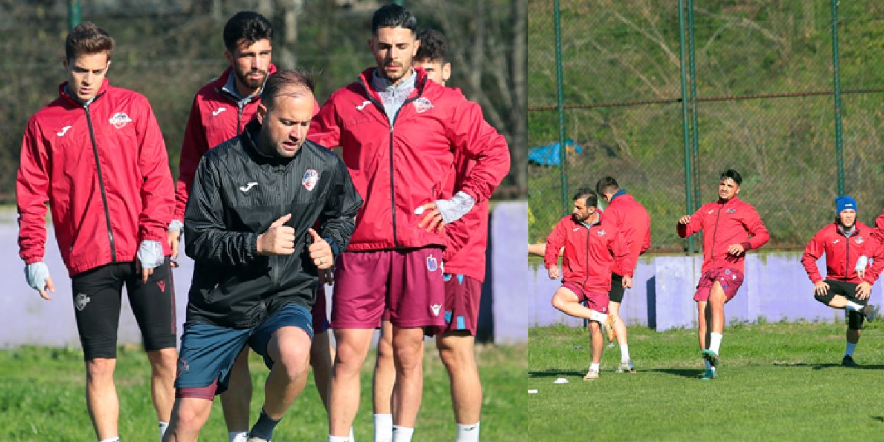 1461 Trabzon'da Mersin İdman Yurdu maçı hazırlıkları devam ediyor
