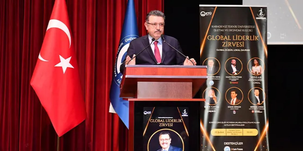 Global Liderlik Zirvesinde konuşan Başkan Genç: “Lider bilgili olacak, güven verecek ve irade ortaya koyacak!”
