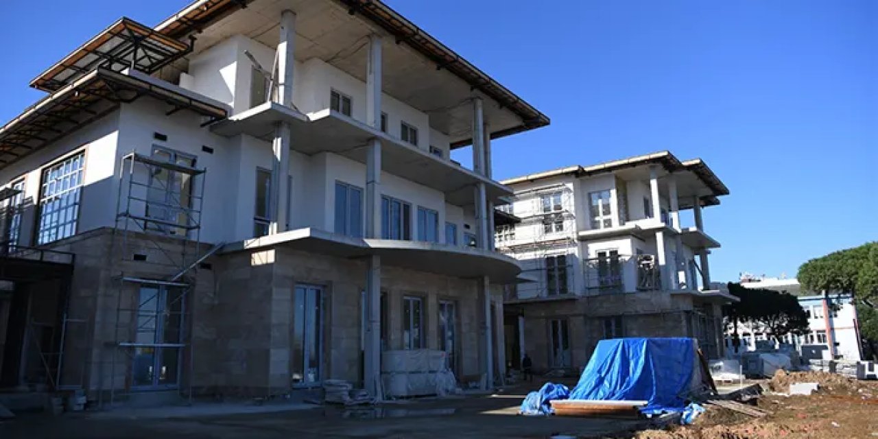 Samsun'da Yalı Kafe inşaatının yüzde 85'i tamamlandı