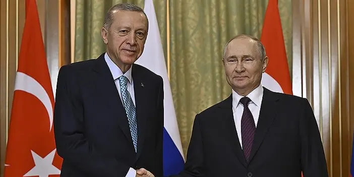 Cumhurbaşkanı Erdoğan ile Putin arasında dostane görüşme: “Doğum günü jesti”
