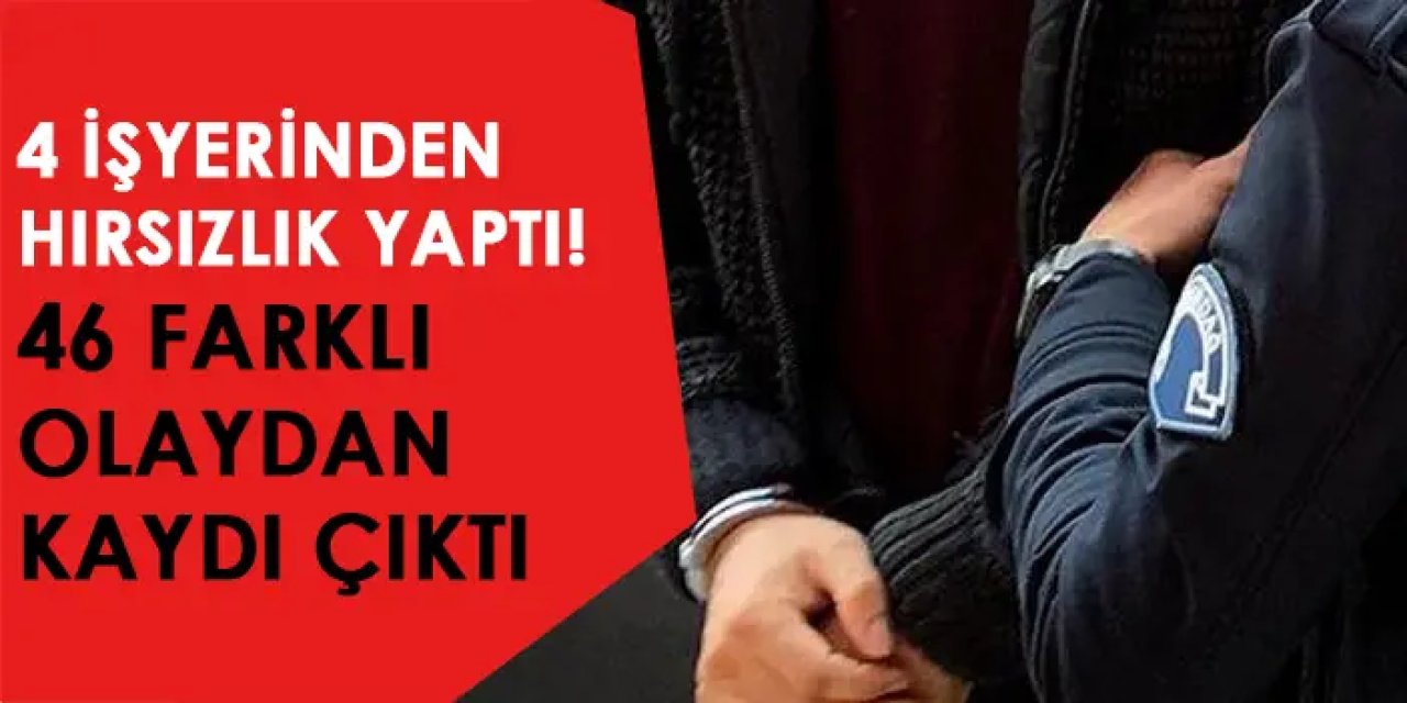 50 hırsızlık olayına karışan şüpheli yakayı böyle ele verdi!