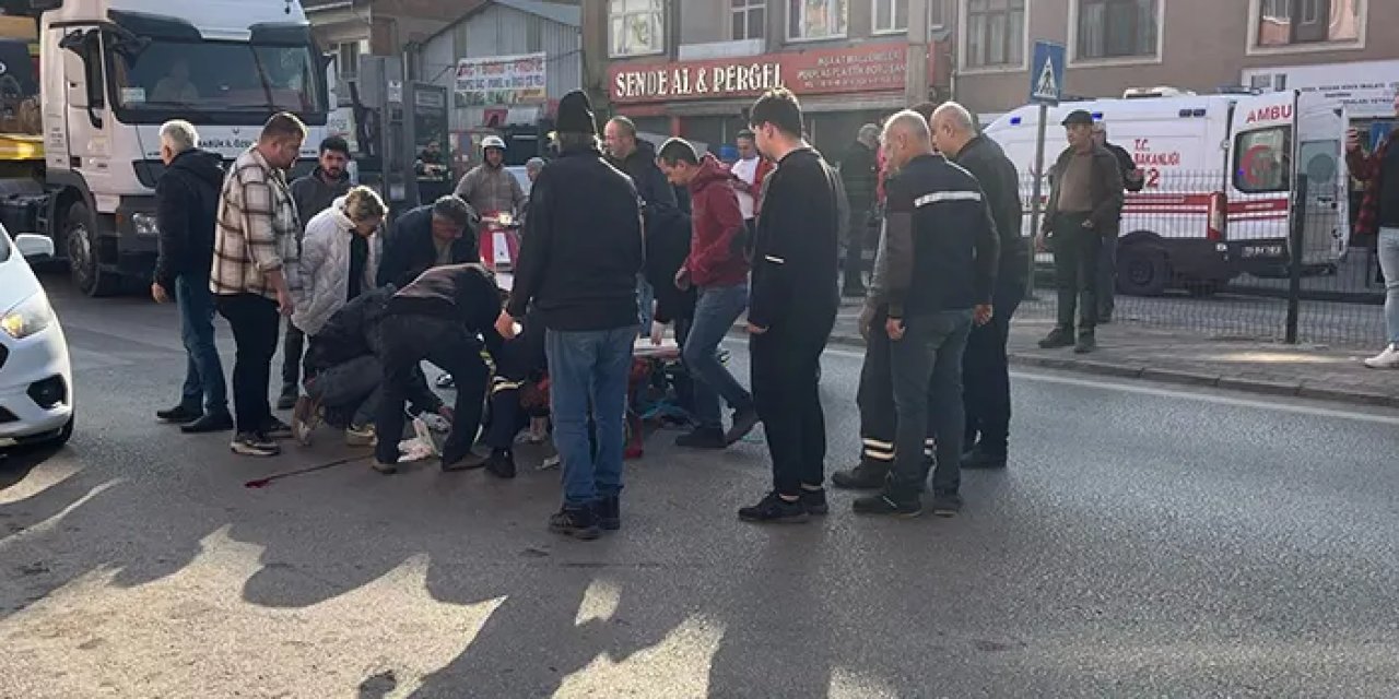 Karabük'te feci kaza! Yaya ağır yaralı