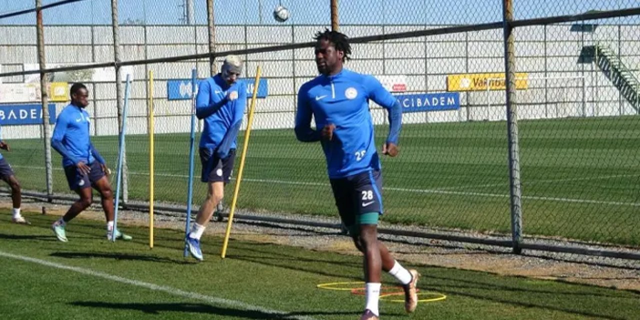 Rizespor'da Kayserispor hazırlıkları sürüyor