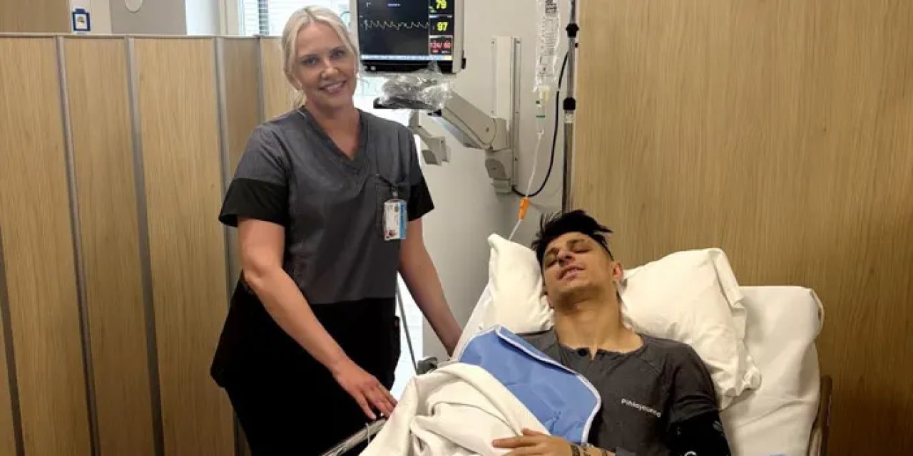 Rizesporlu futbolcu Finlandiya'da ameliyat oldu