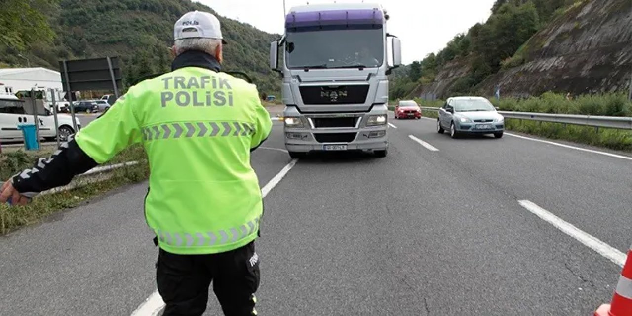 Ordu'da bir haftada 14 binden fazla araçta denetleme