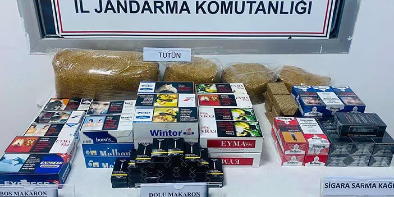 Samsun'da kaçak sigara operasyonu! 4 kişi yakalandı