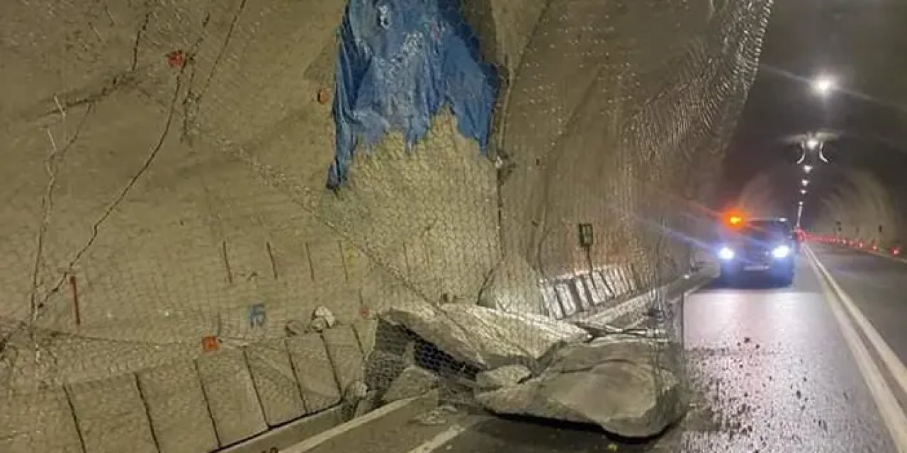 Artvin'de korku tüneli! Her geçen gün çöküyor