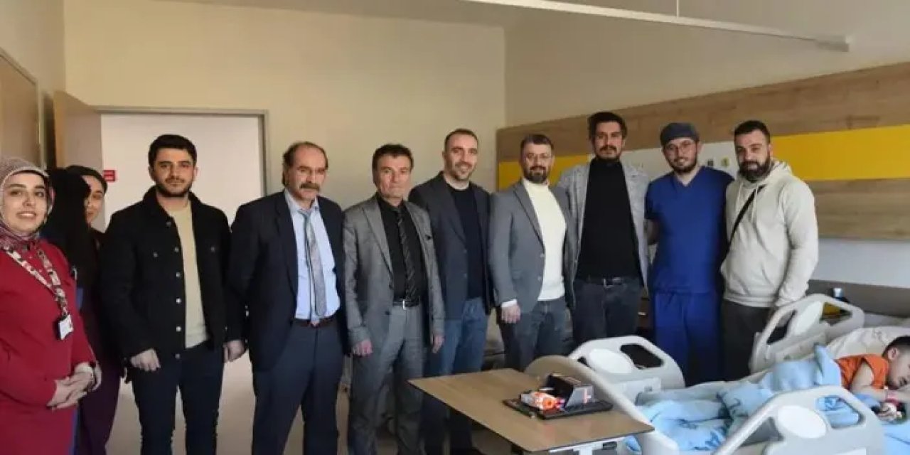 Almanya'dan geldi! Bayburt'ta sağlığına kavuştu