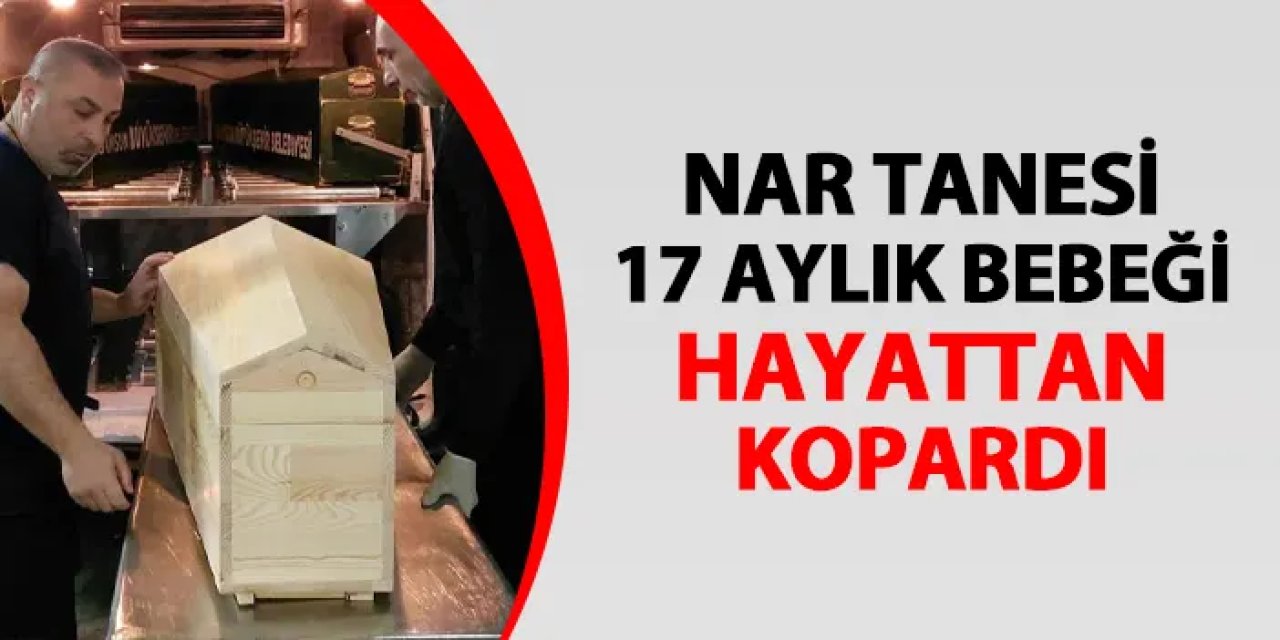 Samsun'da nefes borusuna nar tanesi kaçtı! 17 aylık bebekten üzen haber
