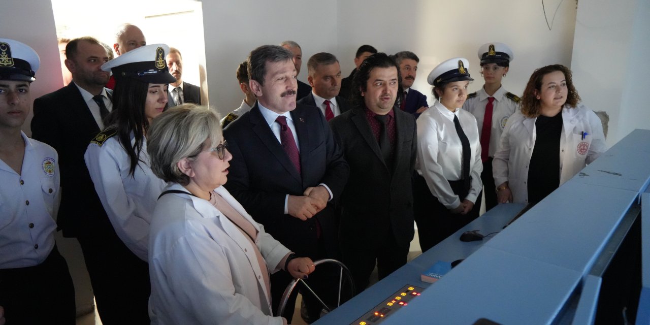 ‘Mavi Vatan’ın genç kaptanları Samsun'da bu lisede yetişiyor