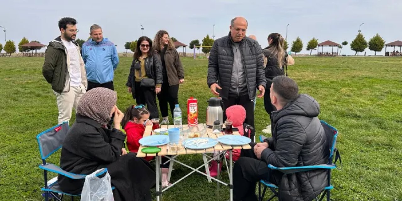 CHP Akçaabat Belediye Başkan Adayı Osman Kalyoncu: "Gençlerin spor yapabileceği alanlarını çoğaltacağız"