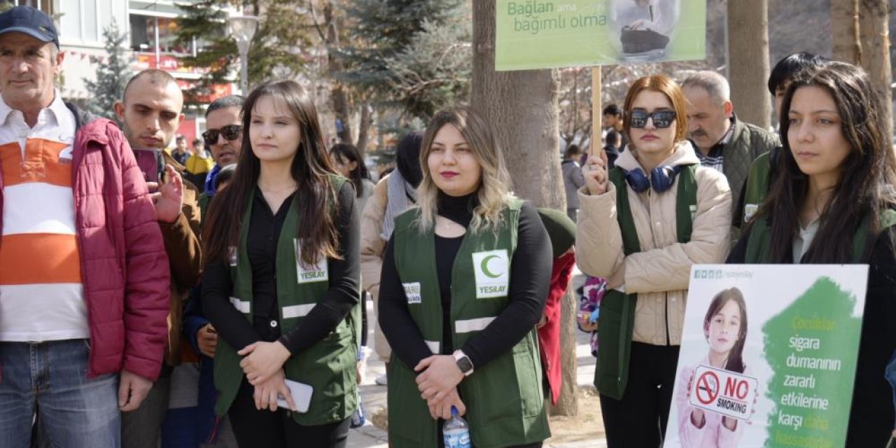 Gümüşhane’de Yeşilay’ın 104’üncü yılı için açıklama