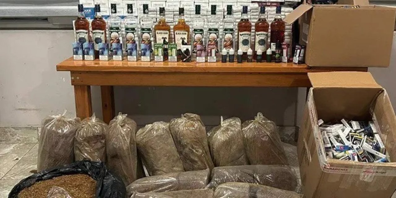 Rize'de kaçakçılık operasyonu! 2 gözaltı