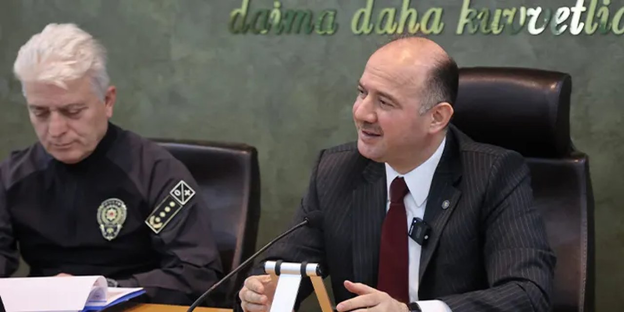 Giresun'da Vali Serdengeçti asayiş ve trafik olaylarını değerlendirdi