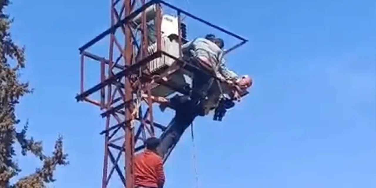 Elektrik akımına kapıldı! Ağır yaralandı