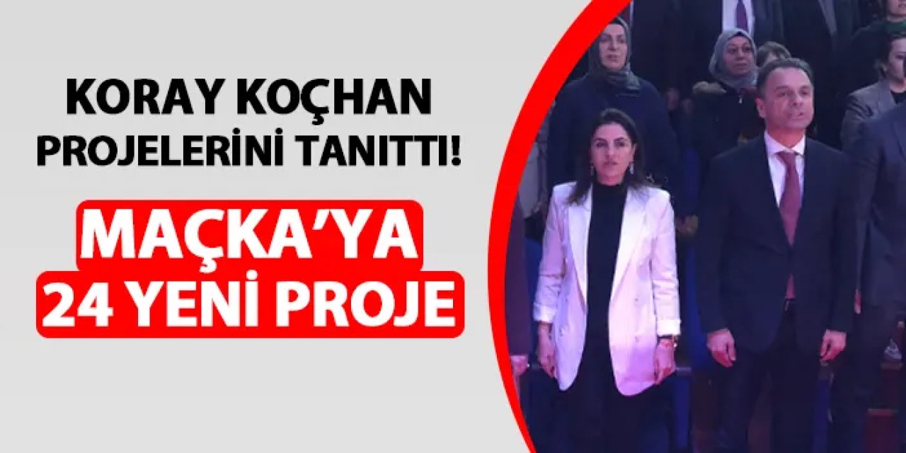 AK Parti Maçka Belediye Başkan Adayı Koray Koçhan projelerini tanıttı! Maçka'ya 24 proje