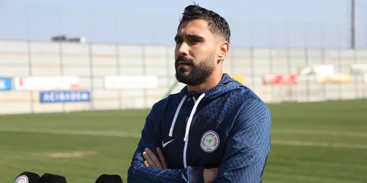 Çaykur Rizesporlu Muammer Sarıkaya: "Galatasaray deplasmanına galibiyet için gidiyoruz"