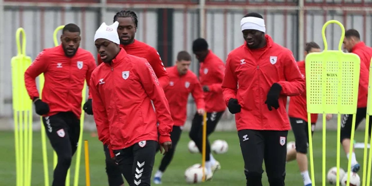 Samsunspor'da Ankaragücü hazırlıkları! O isim çalışmada yer almadı