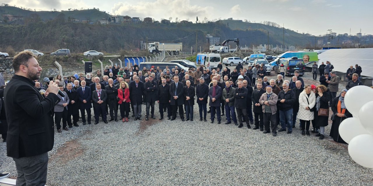 Rize Ardeşen'de GES'in açılış töreni