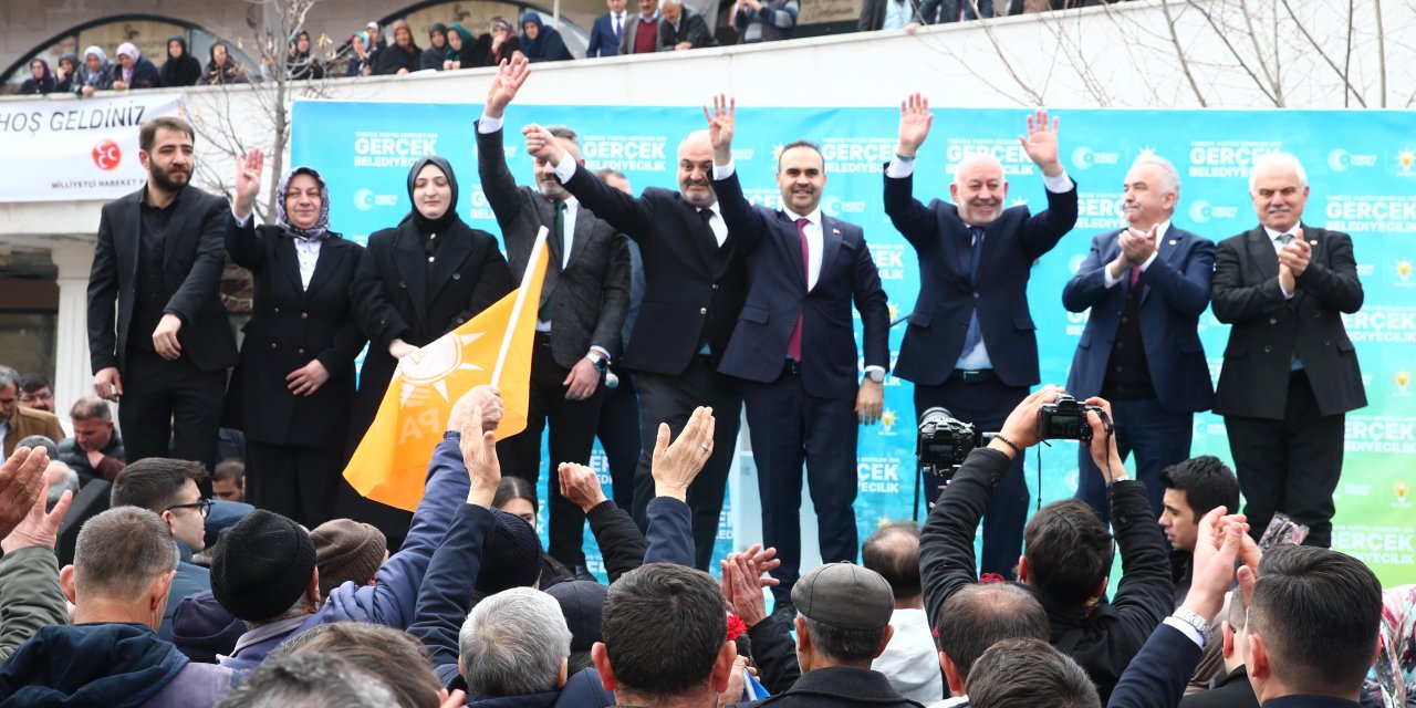 Sanayi ve Teknoloji Bakanı Kacır, Giresun'da konuştu