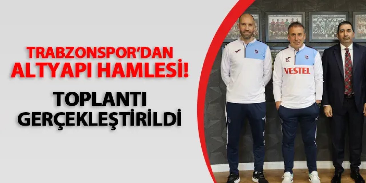 Trabzonspor'da Double Pass ile değerlendirme toplantısı gerçekleştirildi
