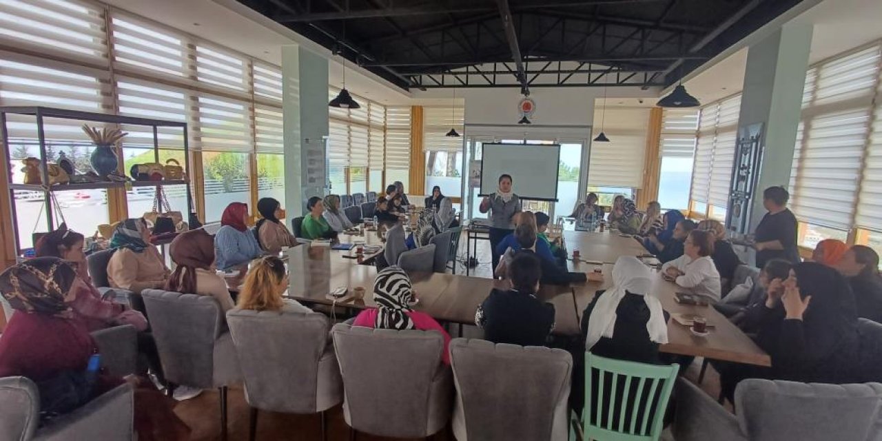 Samsun'da kadın girişimcilere destek ve eğitimler devam ediyor