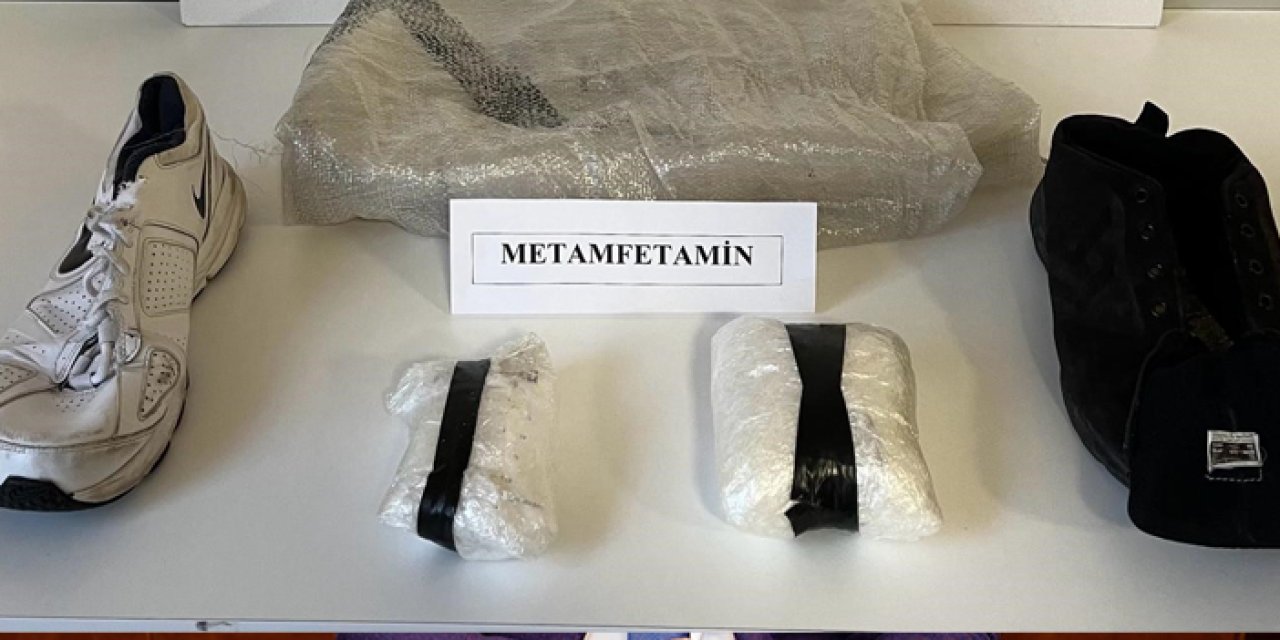 Samsun'da ayakkabısının içerisine uyuşturucu sakladı! Gözaltına alındı