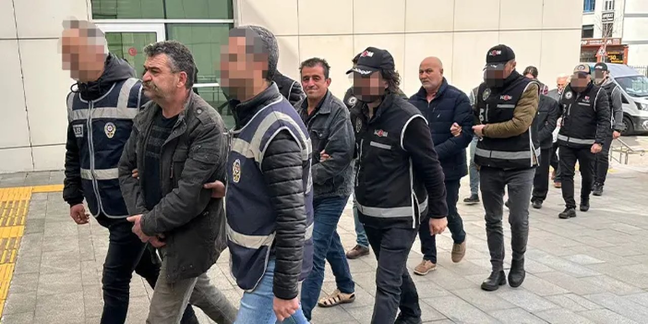 Ordu'da silah kaçakçılığı operasyonu! 13 kişi yakalandı
