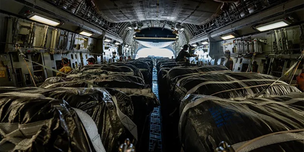 ABD'den Gazze'ye 9'uncu kez havadan yardım