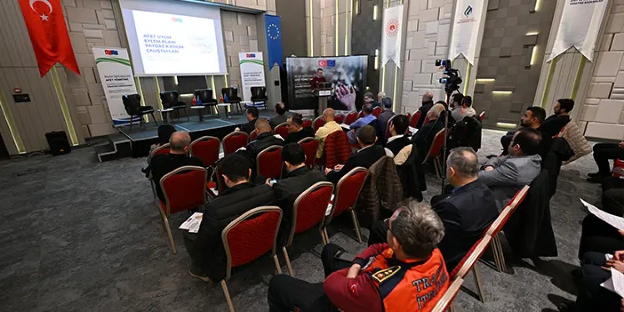 Trabzon'da 'Afet Uyum Eylem Planı Paydaş Katılım Çalıştayı' düzenlendi
