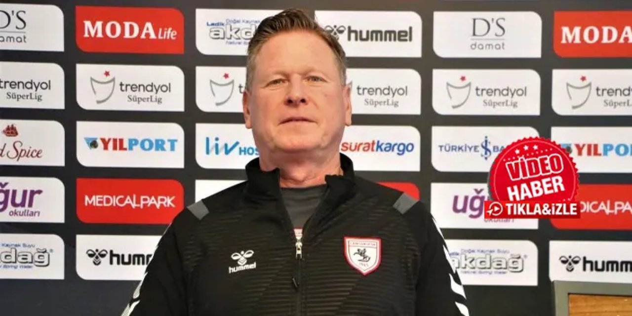 Samsunspor'da Markus Gisdol'dan dikkat çeken yanıt! "Matematik hocası değilim..."