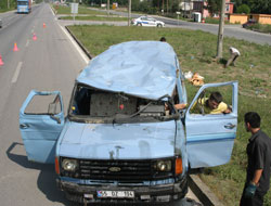 Fındık işçileri ölümden döndü